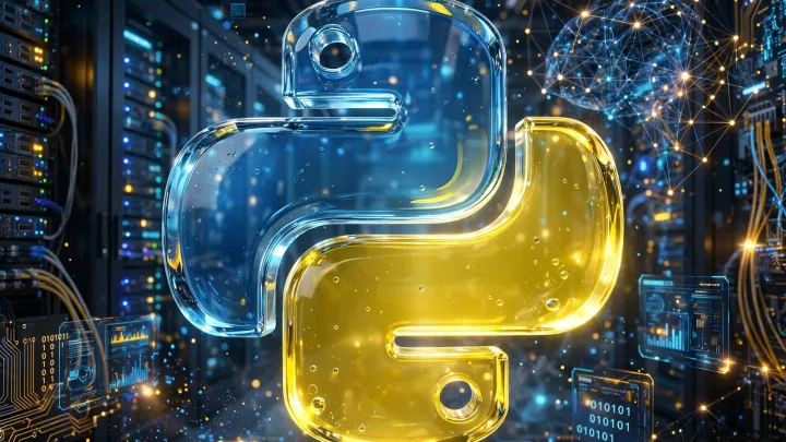 Portada del artículo: Python, el lenguaje de la inteligencia artificial